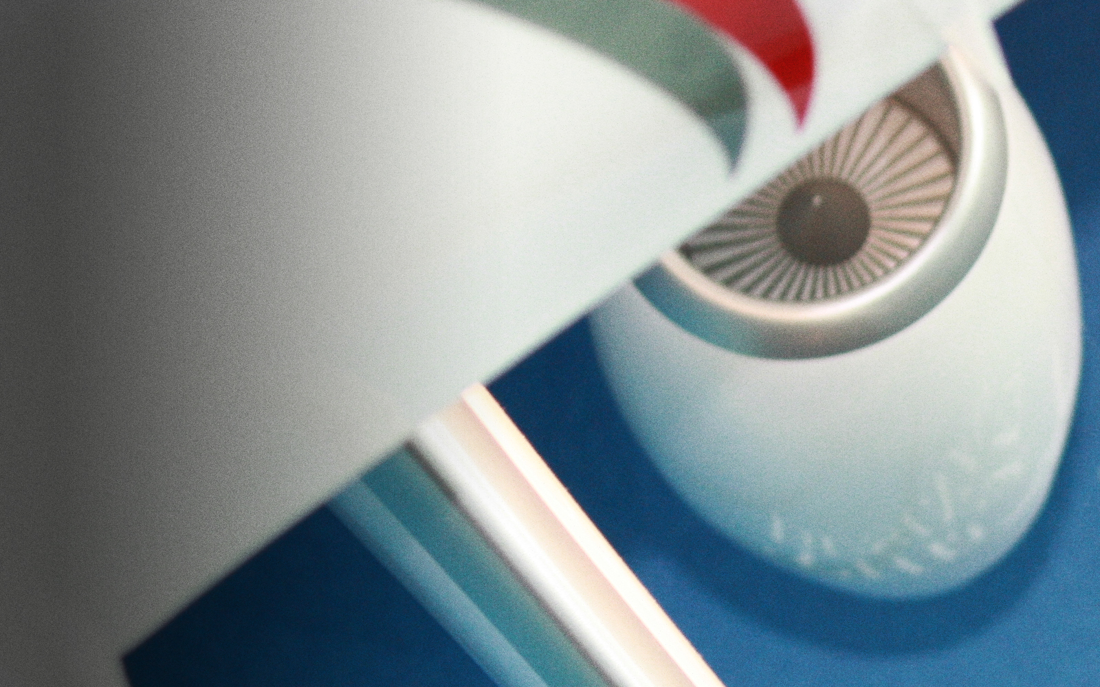 Aircraft engine detail