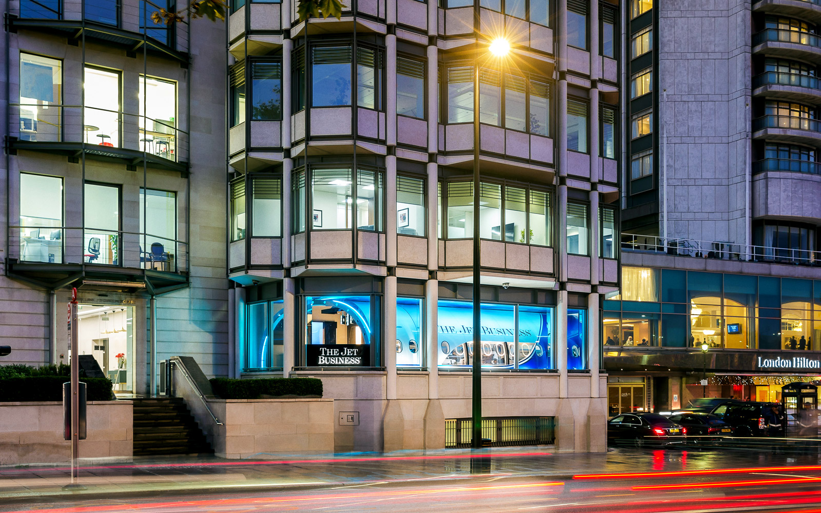 Park Lane aviation showroom, view 1