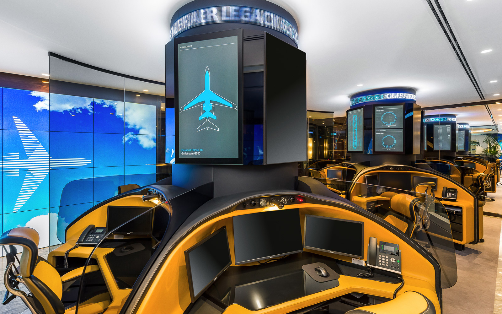 Park Lane aviation showroom, view 5
